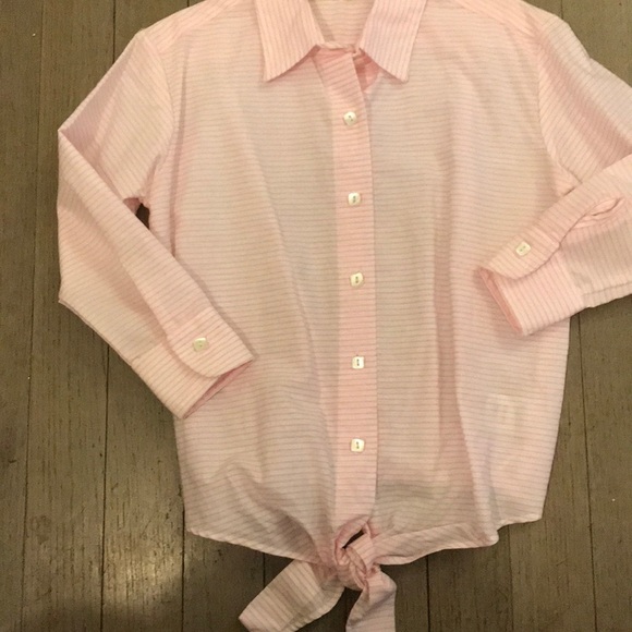 Max & Dora striped tie up shirt - Picture 2 of 7